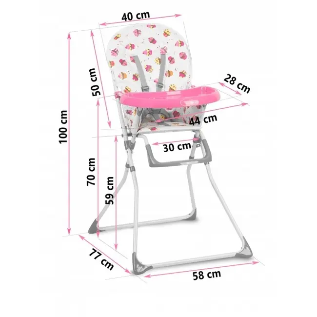 Scaun de masa ricokids fando - briose edeedi7065