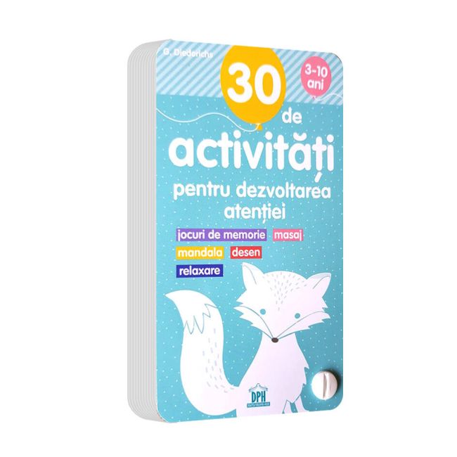 30 de activitati pentru dezvoltarea atentiei