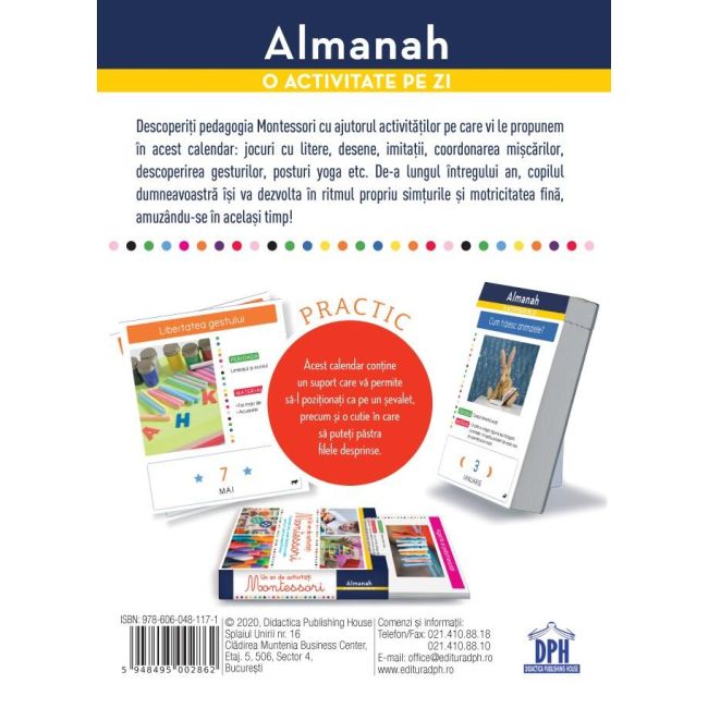 Almanah - un an de activitati montessori