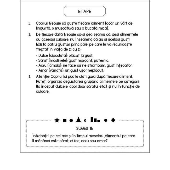 Almanah - un an de activitati montessori