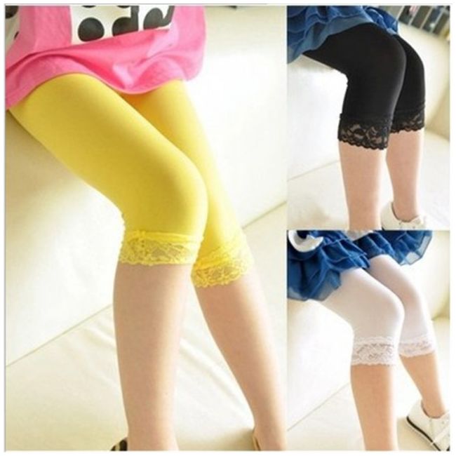 Colanti microfibra cu danteluta 100 DEN ADCO01