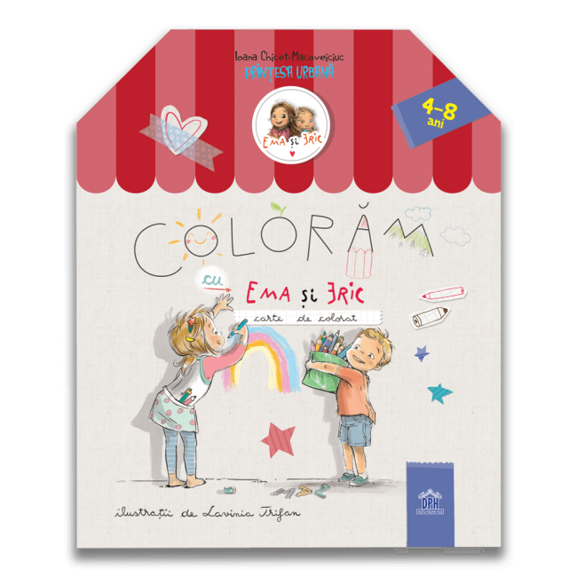 Coloram cu ema si eric - carte de colorat