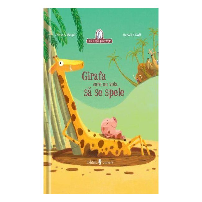 Girafa care nu voia sa se spele