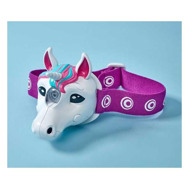 Lanterna de cap unicorn