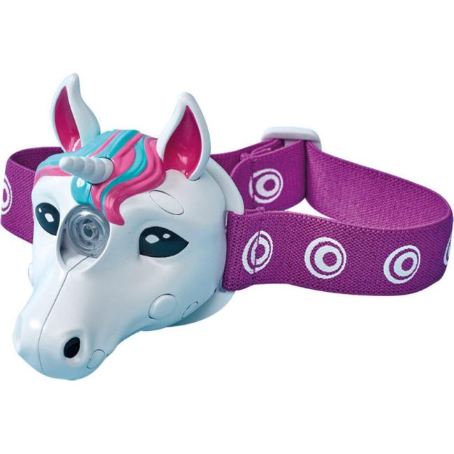 Lanterna de cap unicorn