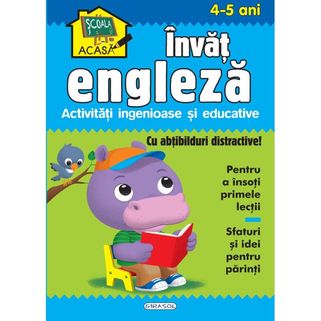 Scoala acasa - invat engleza 4-5 ani