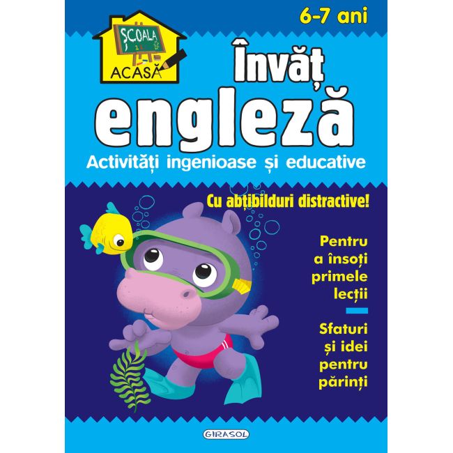 Scoala acasa - invat engleza 6-7 ani