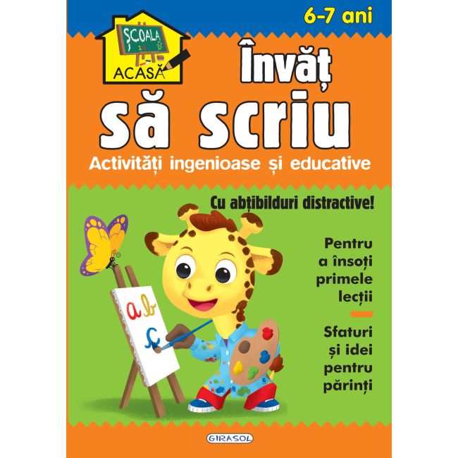 Scoala acasa - invat sa scriu 6-7 ani