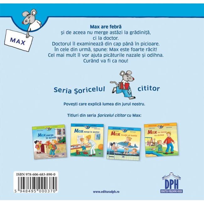 Soricelul cititor - max merge la doctor