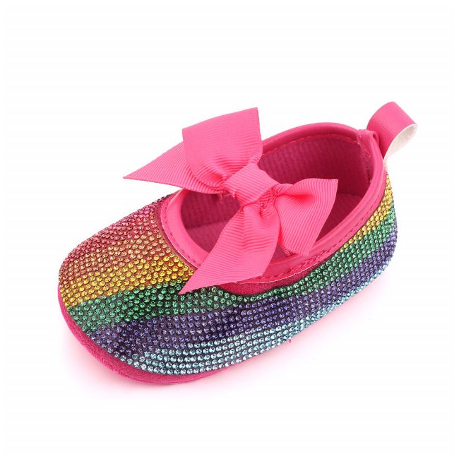 Pantofiori fetite cu strasuri - Curcubeu MDD2563-4