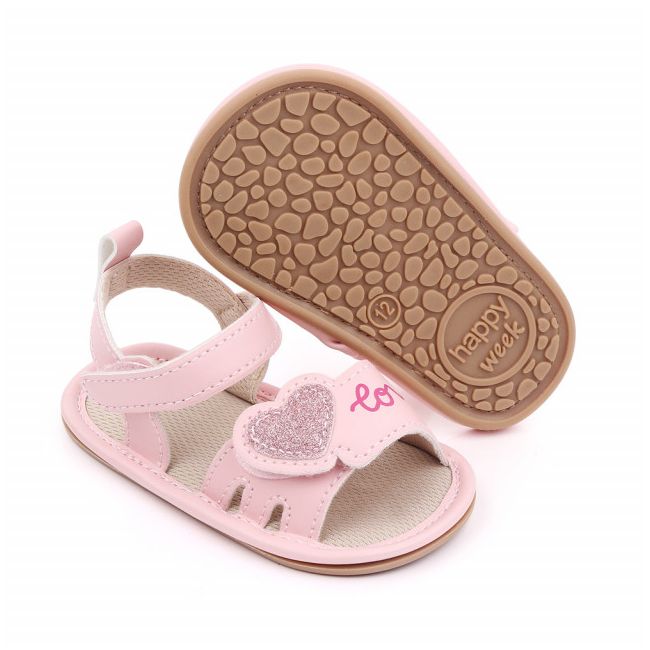 Sandalute roz pentru fetite - Love MBD2570-3-SA2(p26)