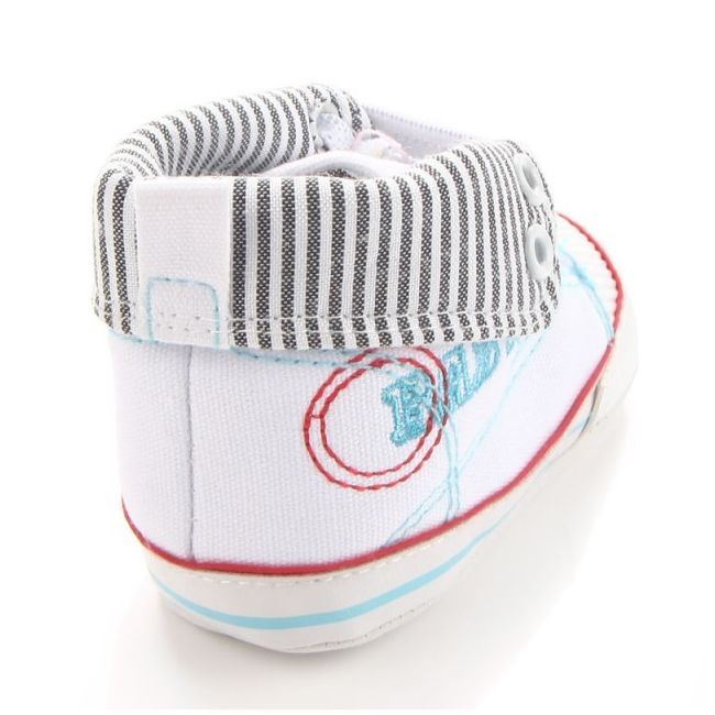 Tenisi bebelusi albi - Baby - MBD0738-p3.3-6 luni (Marimea 18 incaltaminte)