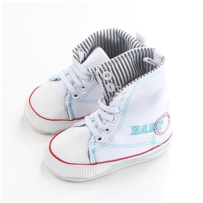 Tenisi bebelusi albi - Baby - MBD0738-p3.3-6 luni (Marimea 18 incaltaminte)