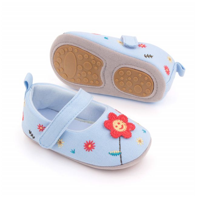 Pantofiori bleu - Floricica crosetata MDd2590-1-p29(sa25)