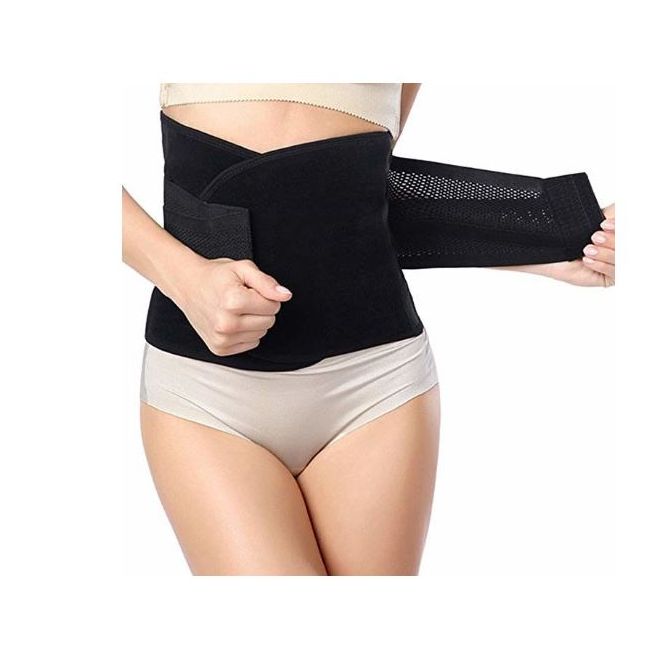 Centura abdominala postnatala dublu reglabila lisa rose girl black lvtk4509n