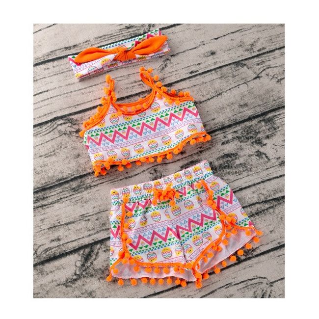 Costumas de vara pentru fetite - Summer vibe MBZ908-1