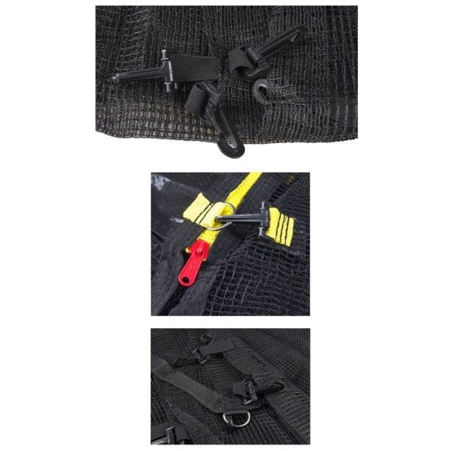 Springos - Plasa siguranta pentru trambulina 180 cm cu 6 stalpi exterior LVTKTSN-6FT180