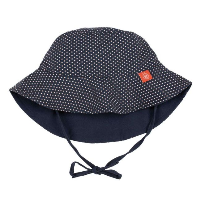 Lassig - Palarie soare copii cu doua fete 0-6 luni UPF50+ Polka LVTK143300541306