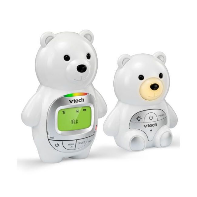 Vtech - interfon digital bidirectional bm2350, senzor de temperatura si lampa de veghe, raza actiune 300 m lvtkbm2350