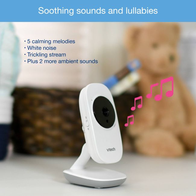 Vtech - Videointerfon digital bidirectional 2.8 inch VM3255 cu melodii si infrarosu LVTKVM3255