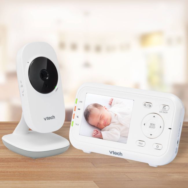 Vtech - Videointerfon digital bidirectional 2.8 inch VM3255 cu melodii si infrarosu LVTKVM3255