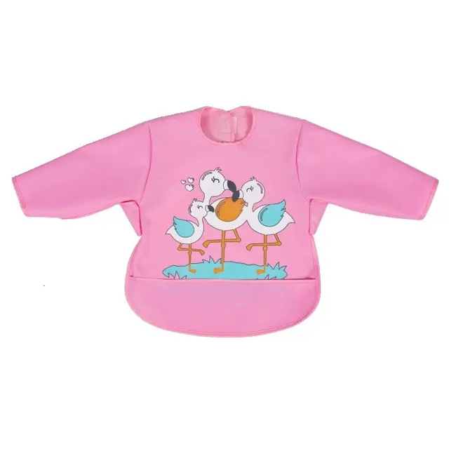 Baveta impermeabila cu maneci lungi Flamingo SeviBebe BBKSEV_53-106
