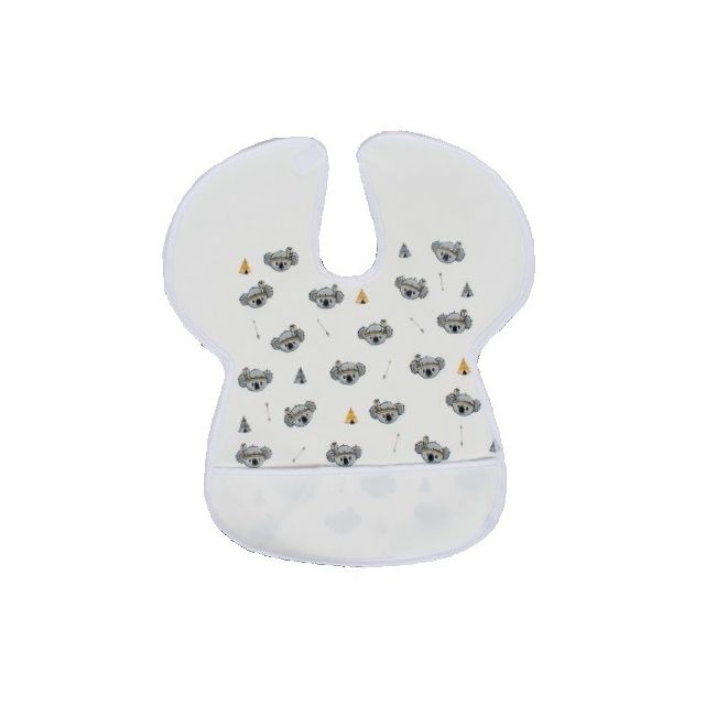 Baveta impermeabila cu protectii pentru umeri Koala SeviBebe BBKSEV_12-108