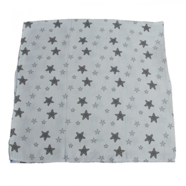 Scutec muselina Stars bumbac organic 90x90 cm SeviBebe BBKSEV_302-73
