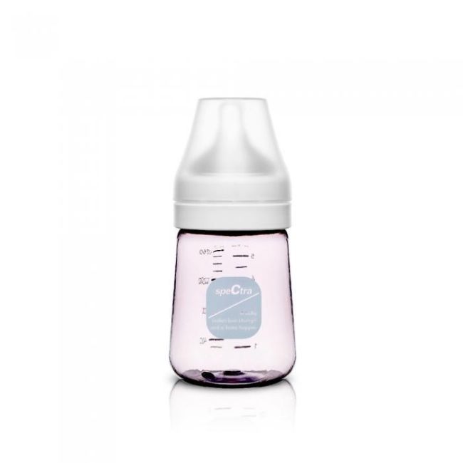 Biberon anticolici premium cu tetina s, bleu (160 ml)