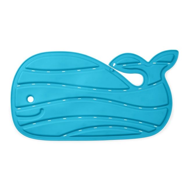 Skip Hop - Moby Covoras de baie antiderapant in forma de balena - Albastru BSAFE235650