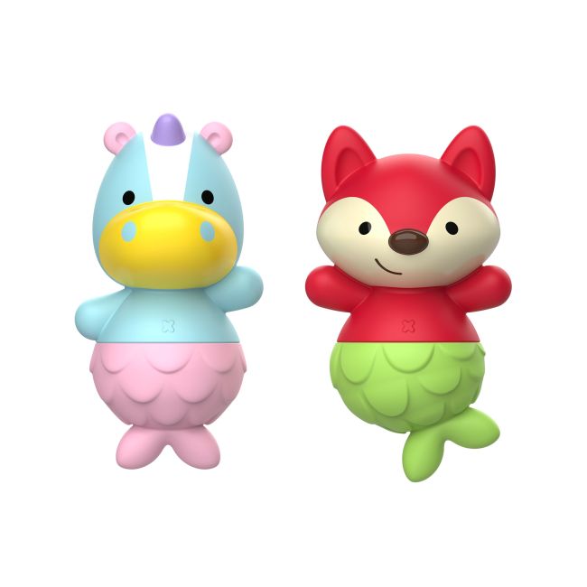 Skip Hop Jucarii ZOO pentru baie - Unicorn / Vulpe BSAFE9I413810