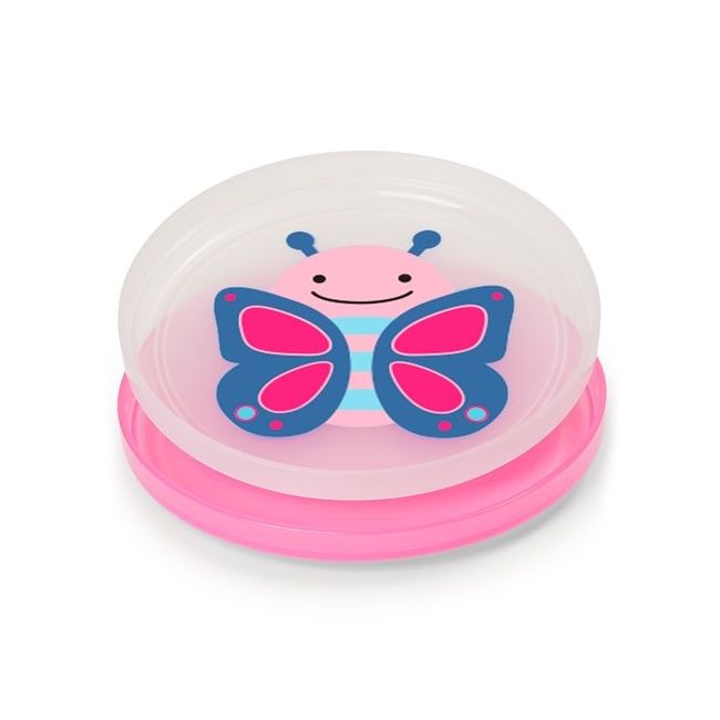Skip Hop Set farfurii anti-alunecare - Fluture BSAFE252241