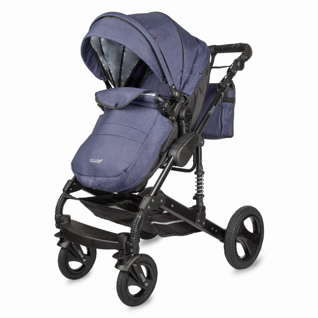 Carucior 3 in 1 transformabil coccolle oppa albastru smb338061430