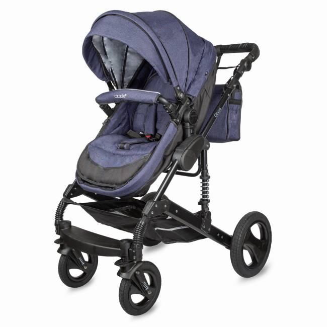 Carucior 3 in 1 transformabil coccolle oppa albastru smb338061430