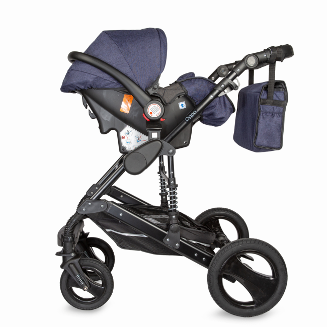 Carucior 3 in 1 transformabil coccolle oppa albastru smb338061430