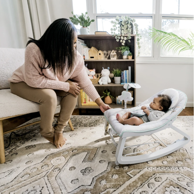 Ingenuity - Leagan si balansoar Keep Cozy 3 in 1 Weaver BBB12428