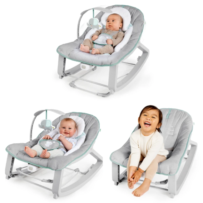 Ingenuity - Leagan si balansoar Keep Cozy 3 in 1 Weaver BBB12428