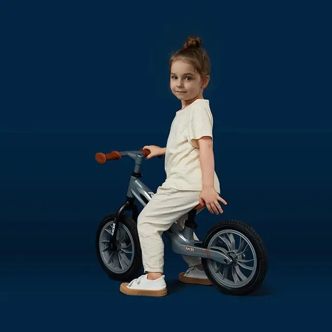 Balance bike qplay racer gri smb321qprace64