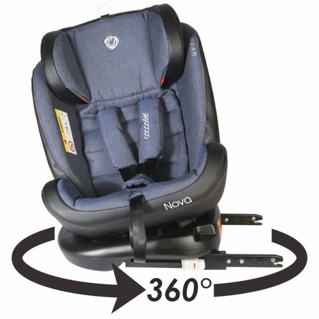 Scaun auto rotativ cu isofix grupa 0-36 kg nova jeans smb339085032