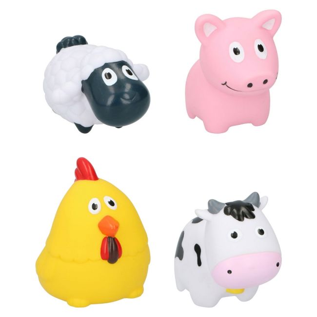 Set 4 jucarii de baie animale ferma ERFED17752