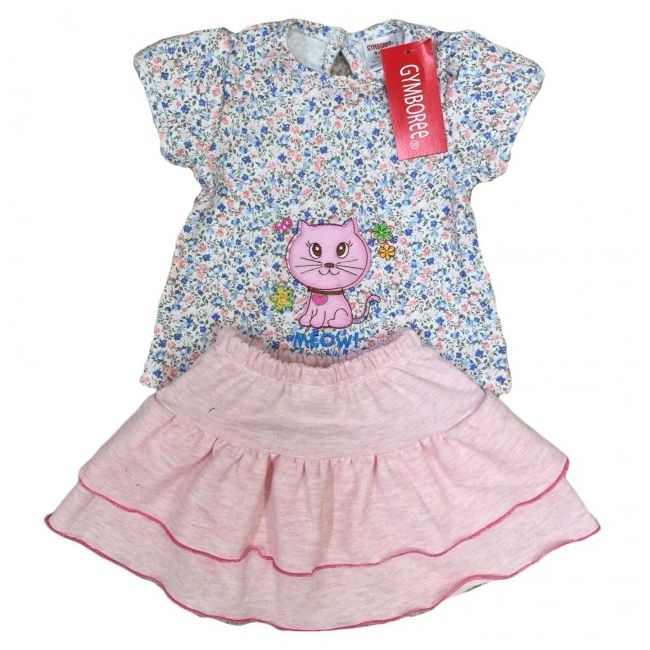 Costumas fetite cu fustita - Meow! MD137-r.3 luni