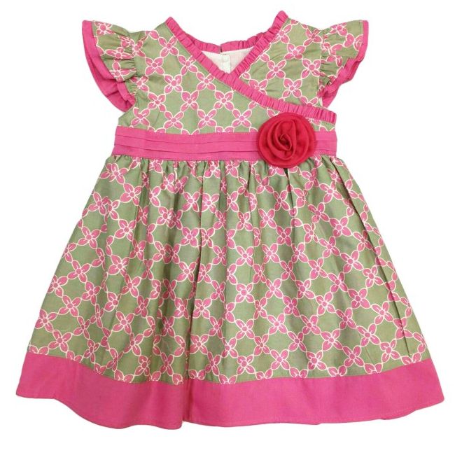 Rochita fetite - Lant de flori roz - IR019.18 luni