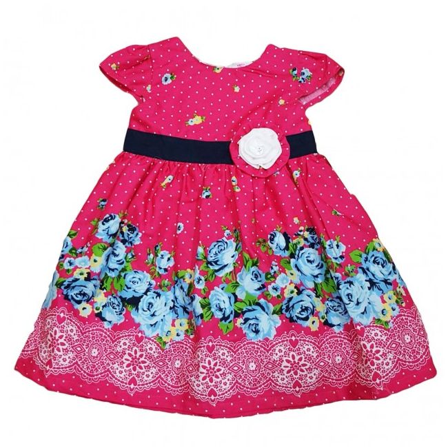 Rochita fetite - Trandafiri bleu - MD138-r.12 luni