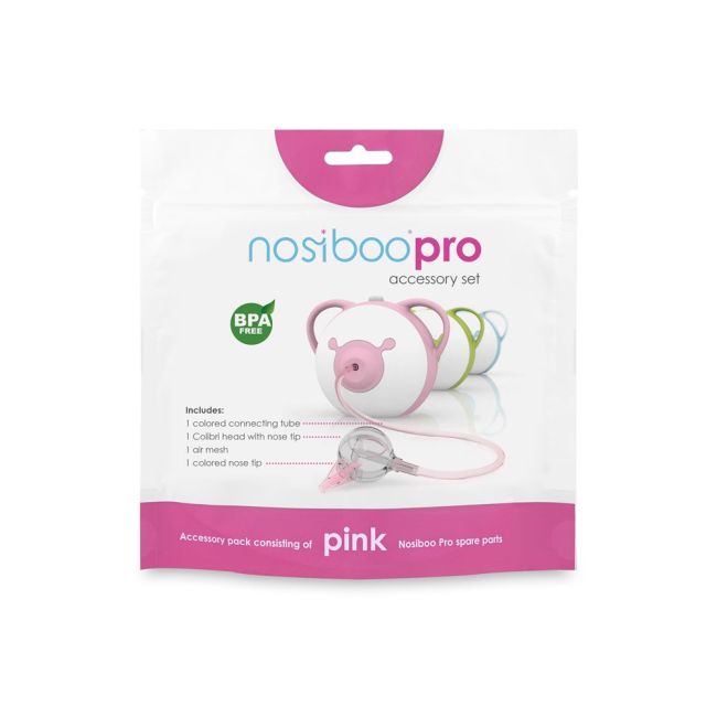 Set accesorii aspirator nazal electric Nosiboo Pro roz ERF5999885976898