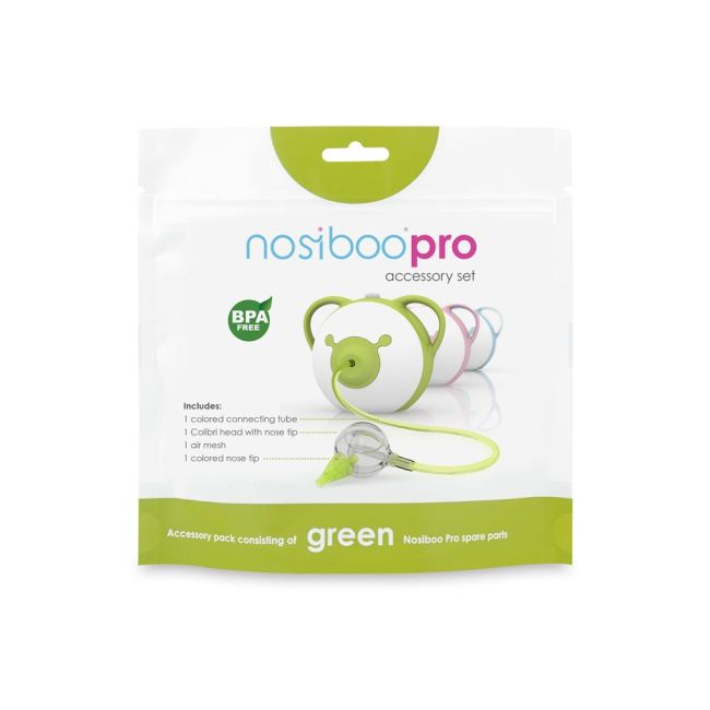 Set accesorii aspirator nazal electric Nosiboo Pro verde ERF5999885976904