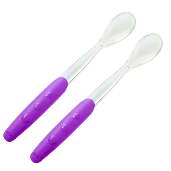 Set 2 lingurite moi Nuk 4 luni+ Mov ERF6427102112747
