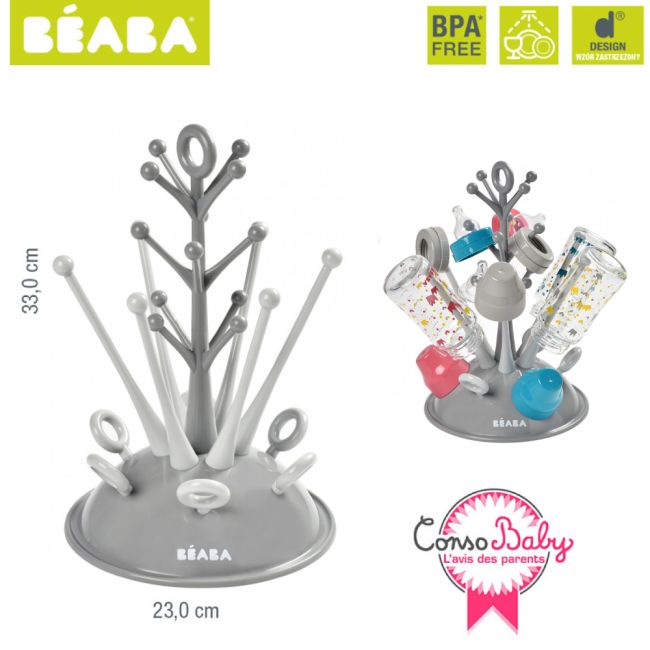 Uscator biberoane - Gri ERF3384349116712