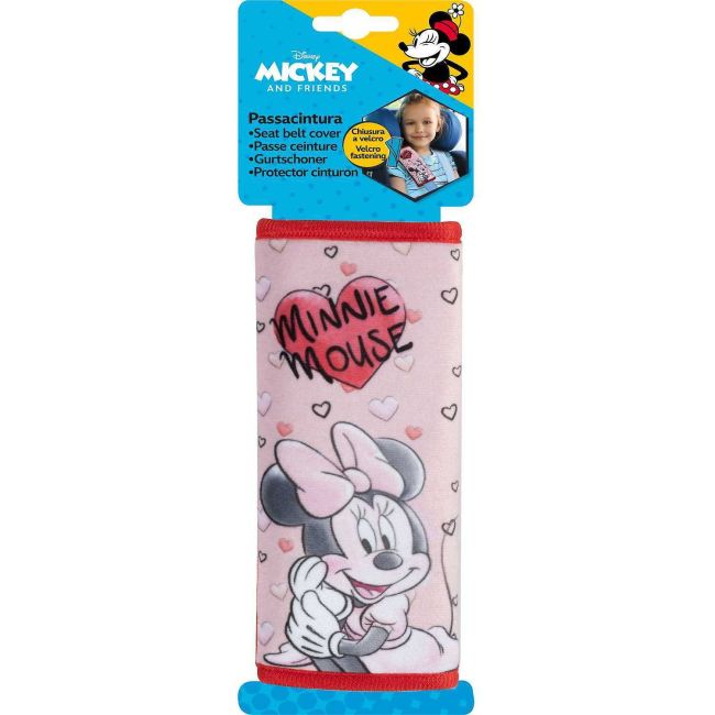 Protectie centura de siguranta Minnie Hearts Disney CZ10630 BBJCZ10630_Roz