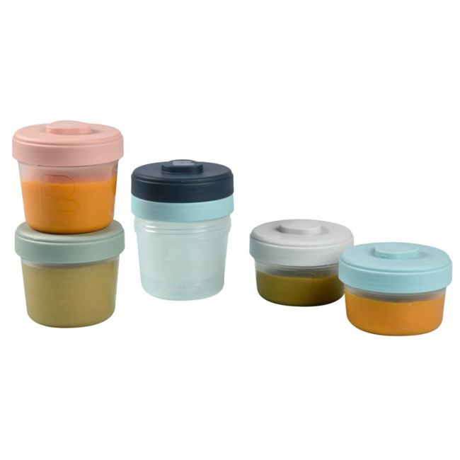 Set 6 recipiente hrana Beaba 2x90ml, 4x150 ml ERF3384349134976