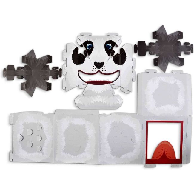 Masca 3D Panda Fiesta Crafts FCT-3041 BBJFCT-3041_Initiala